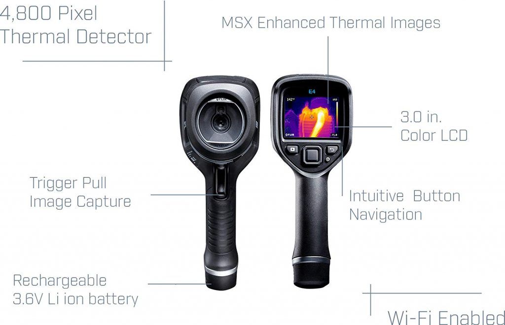 FLIR-E4-Compact-Thermal-Imaging-Camera-CONTROLS