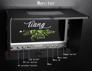 tiang sewer camera monitor controls